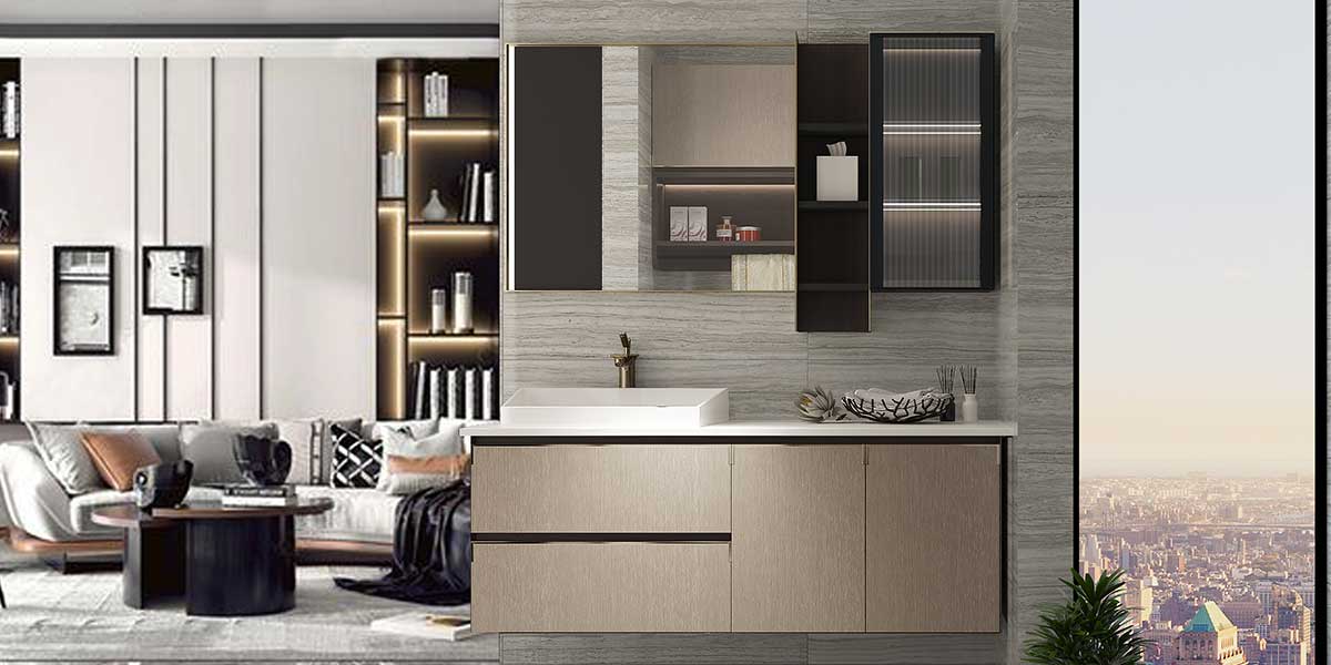 Luxury Style Modern Bathroom Cabinets