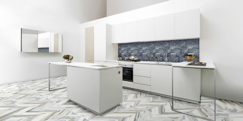 Minimalist White kitchen