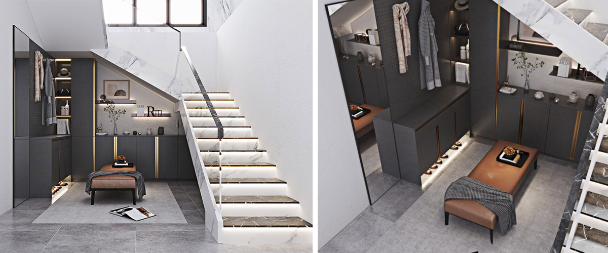Entrance Space Cabinets