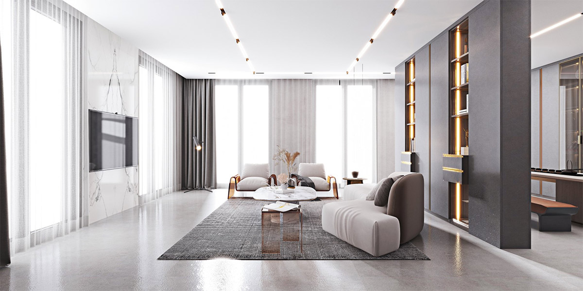 Modern Design Living Room 