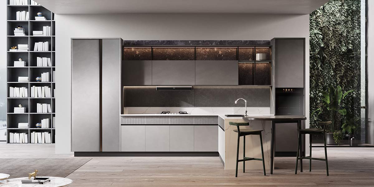 Kitchen With Peninsula