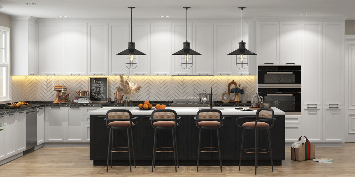 Color Schemes for Kitchens With Dark Cabinets