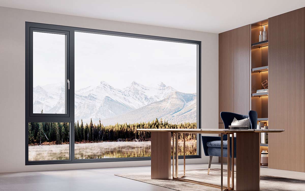 Aluminium Joinery Double Glazed Glass Window