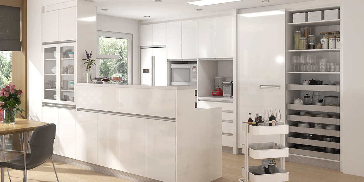 parallel kitchen design