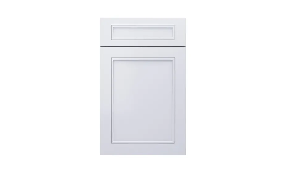 white double shaker RTA cabinet door