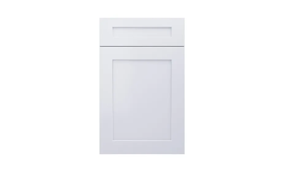 white shaker rta cabinet door