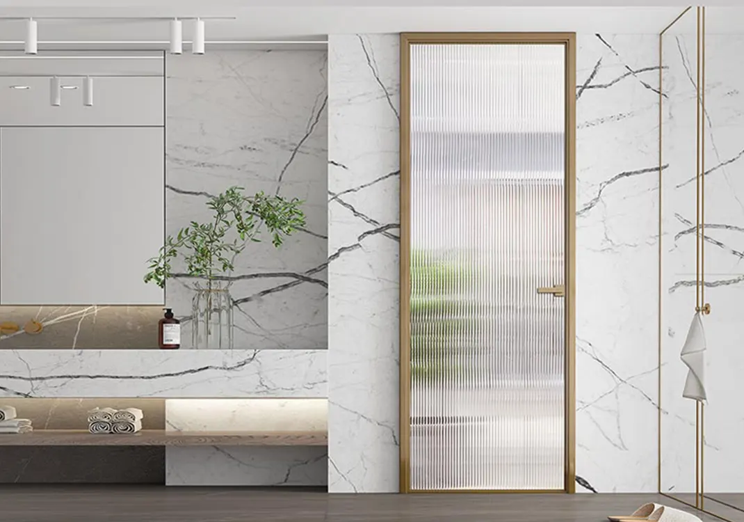 glass interior door