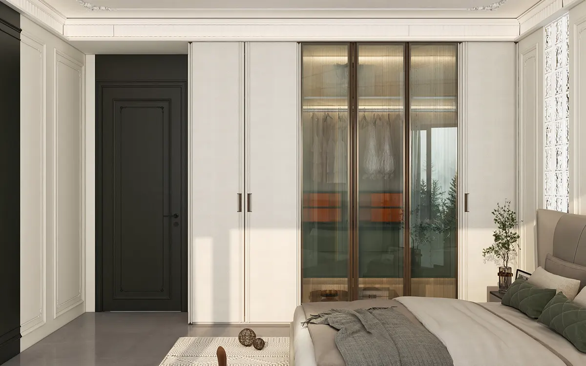 White discount cupboards bedroom