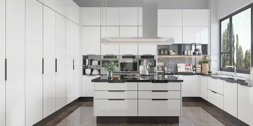 42 Timeless Black And White Kitchen Decor Ideas - Shelterness