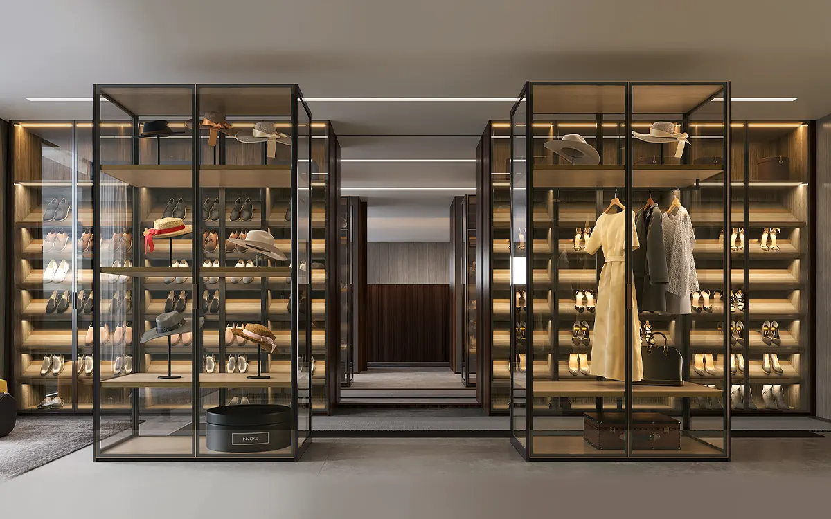 shoe closet