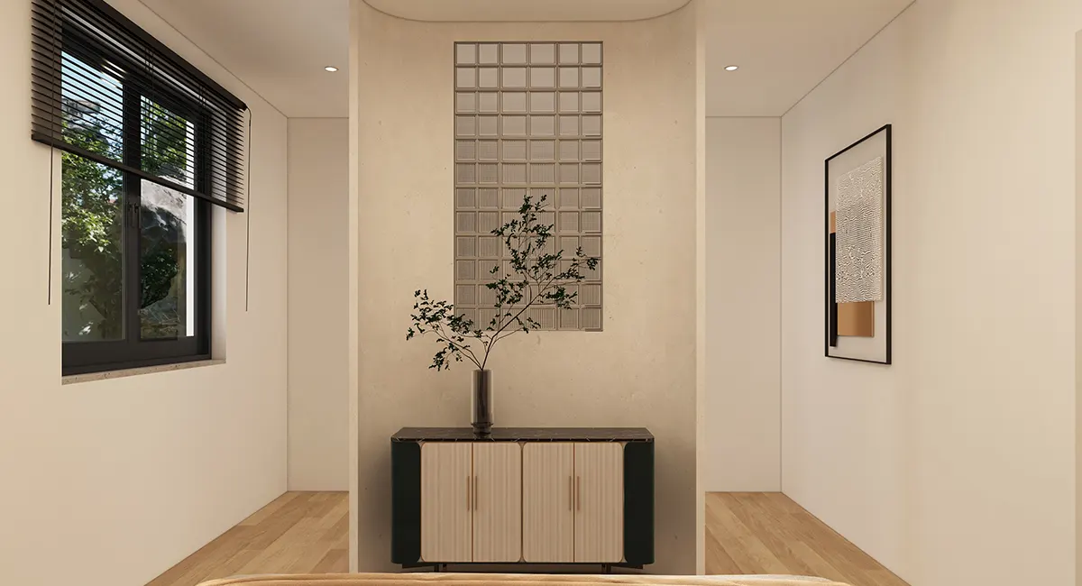 bedroom partition design