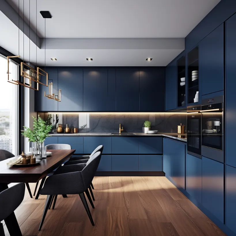 Navy Blue Kitchen Cabinets : Top Design Tips