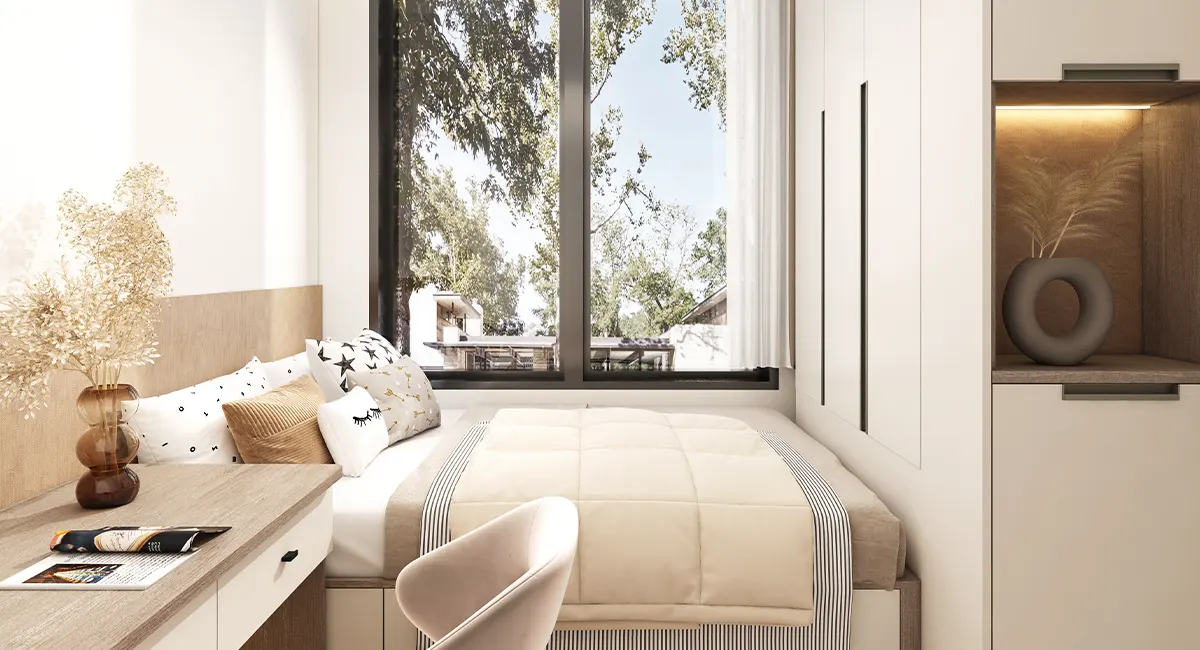 modern minimalist white tatami design